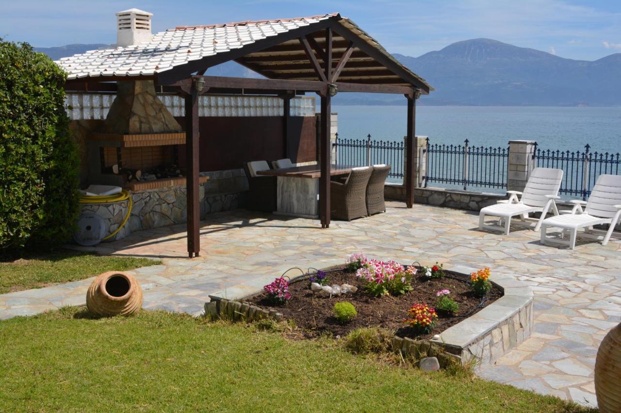 Private Luxury Villa My Beach House Longos  Exterior photo